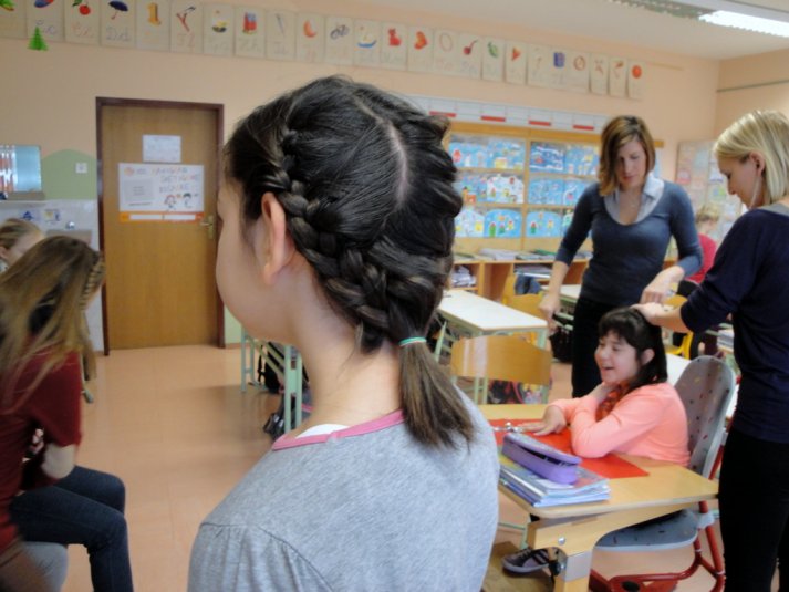 Obiskala nas je frizerka