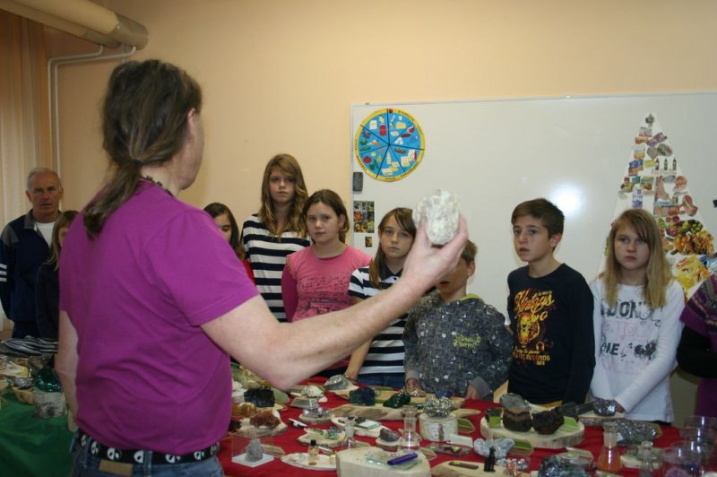 Razstava fosilov in mineralov