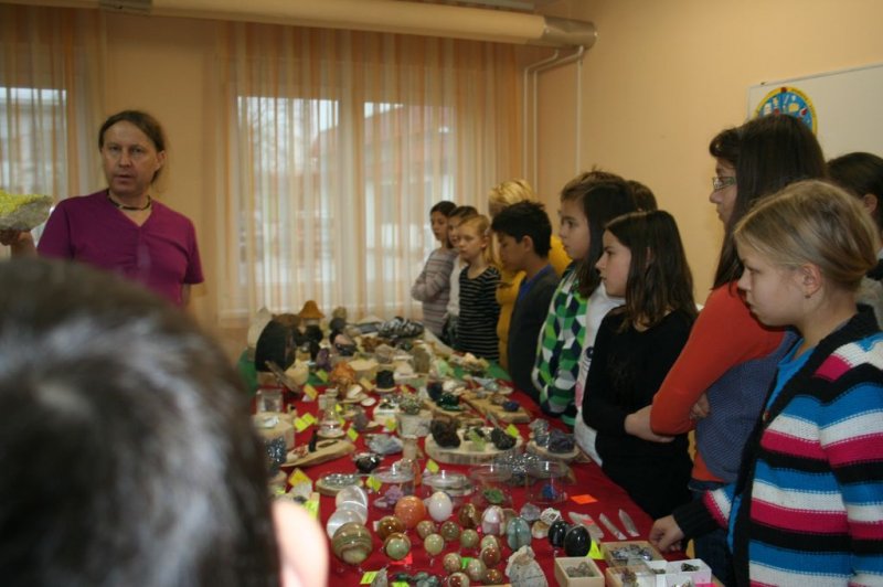 Razstava fosilov in mineralov