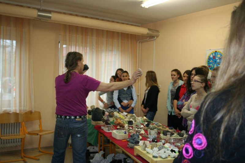 Razstava fosilov in mineralov