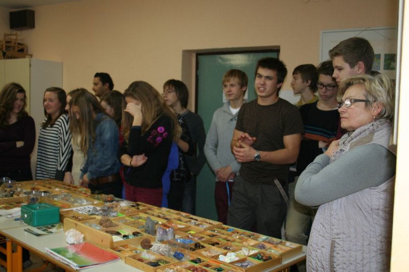 Razstava fosilov in mineralov