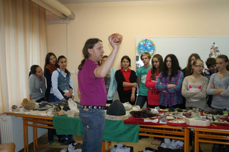 Razstava fosilov in mineralov