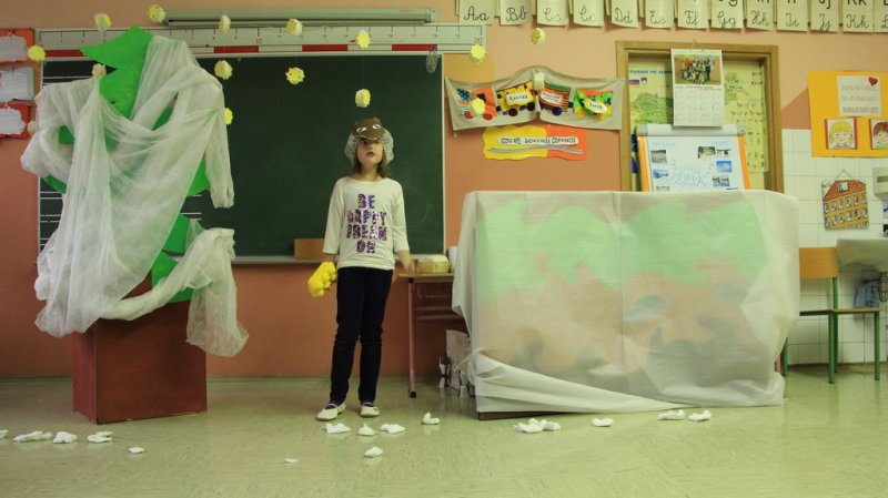 Fotoutrinki razredne proslave pred novoletnimi prazniki