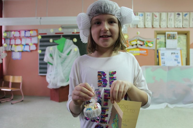 Fotoutrinki razredne proslave pred novoletnimi prazniki