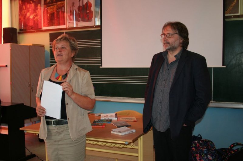 Obisk zanimivh literarnih ustvarjalcev