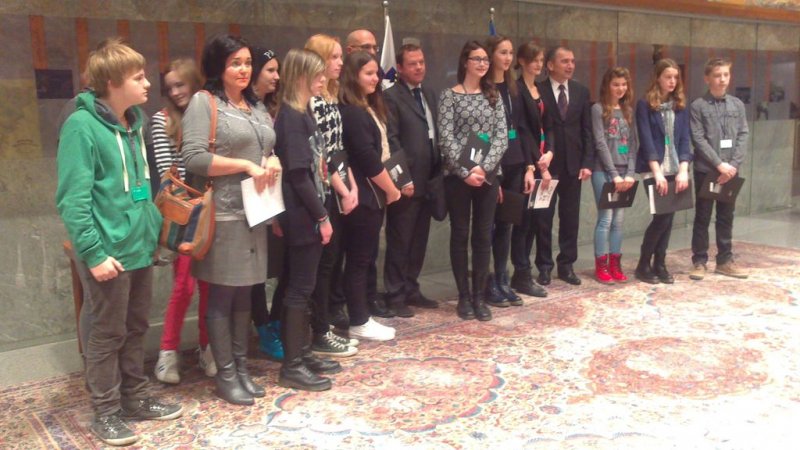 Podelitev priznanj v Državnem zboru