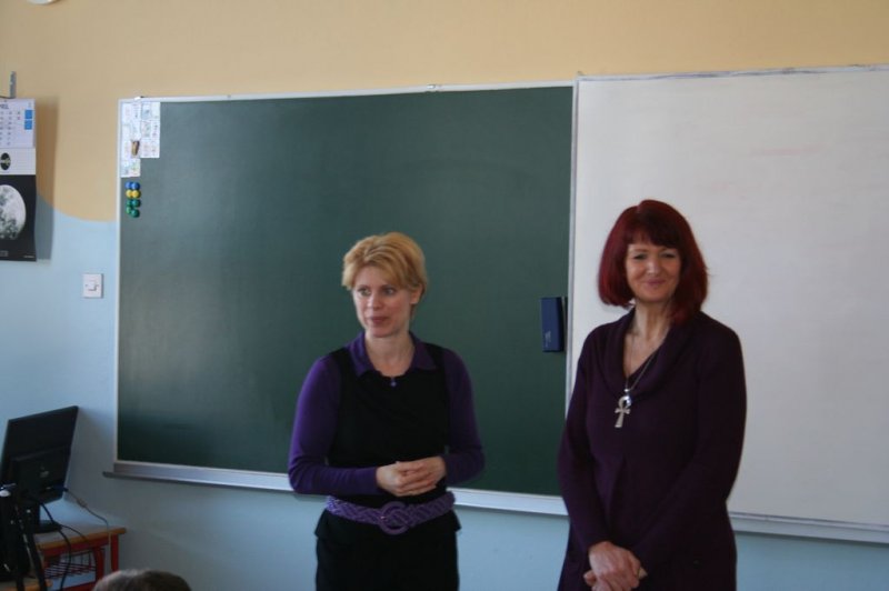 Obisk Stephanie Clarke