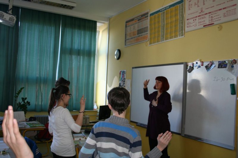 Obisk Stephanie Clarke