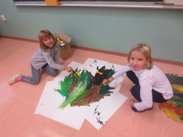 Pozdrav jeseni in teden otroka v oddelkih podaljšanega bivanja