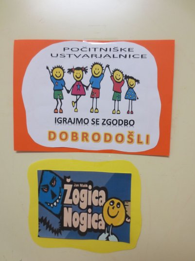 Počitniške ustvarjalnice – »Igrajmo se zgodbo«