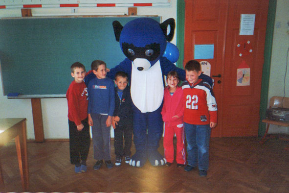 hvala za obisk, modri medo