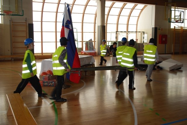 ZAKLJUČNA PRIREDITEV NARAVNE IN DRUGE NESREČE - POTRES 