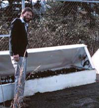 Dr. Mitchell with propagation box