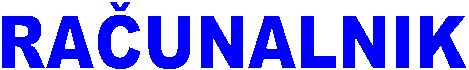 RA�UNALNIK