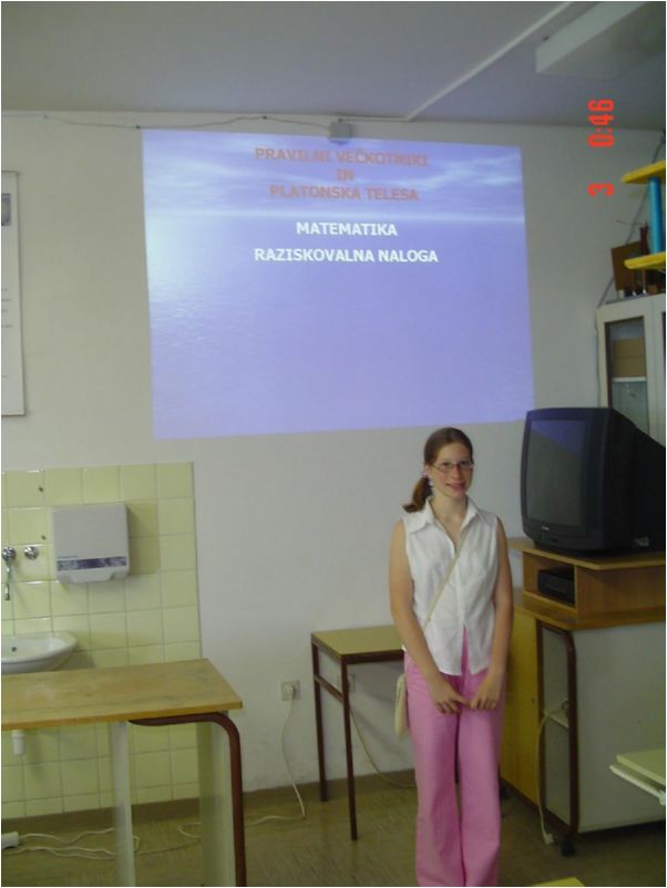 Predstavitev raziskovalne naloge.