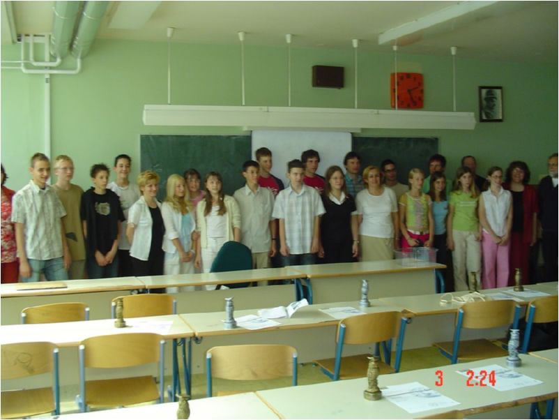 Tekmovanje je konano, priznanja so podeljena.