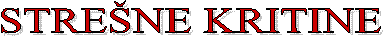 STRE�NE KRITINE