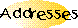 Contact addresses
