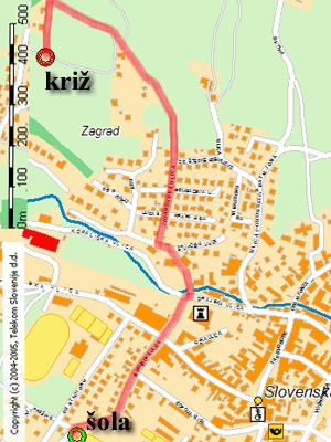 pot do opazovališča