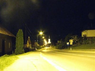 Slovenska Bistrica ponoči