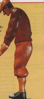 Golfer v tradicionalni opravi