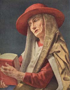 Sv. Hieronim, polikromiran les, Veit Stoss.