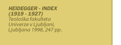 Heidegger Index