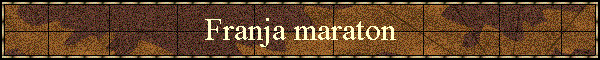 Franja maraton
