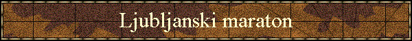 Ljubljanski maraton