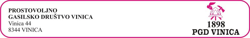 Glava PGD Vinica 2011