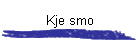 Kje smo