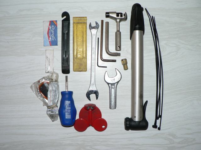 My tool and patch kit - 300 grams, 2007