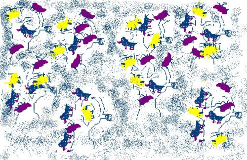 jata ptic / flock of birds