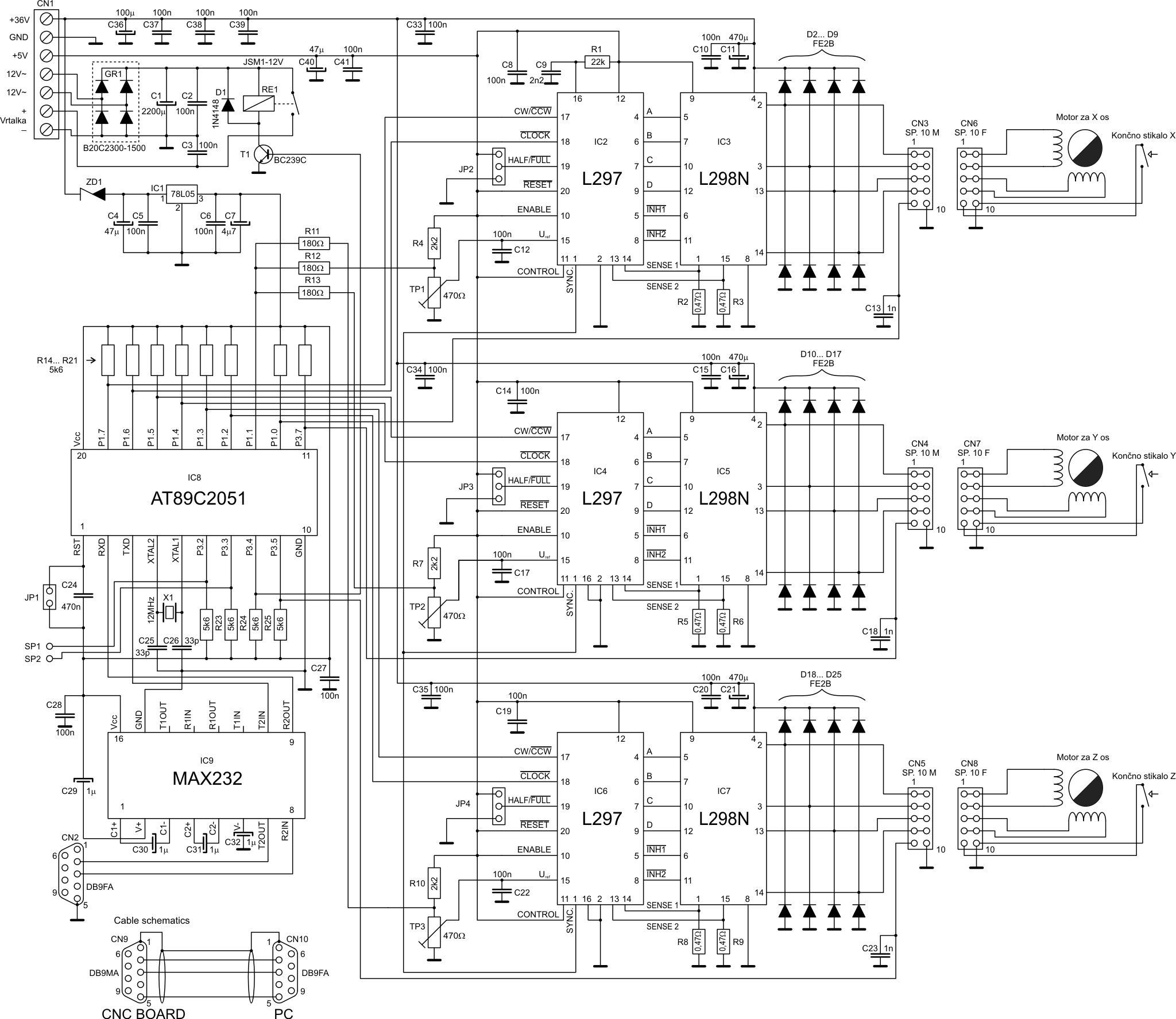 Mpg cnc пульт схема