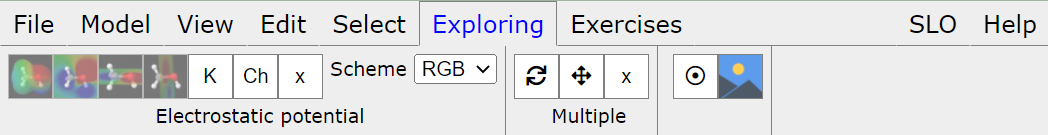 Electronegativity toolbar